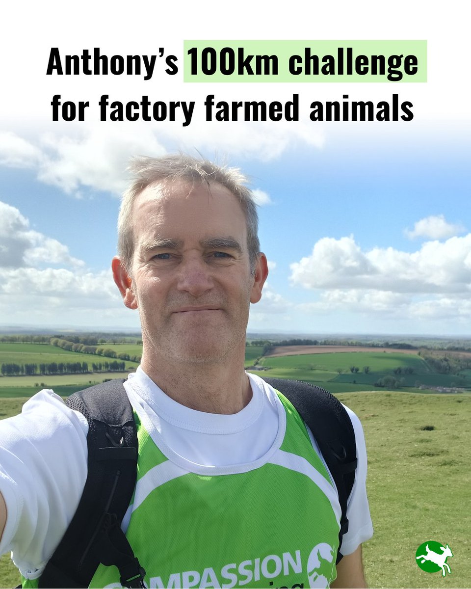 ciwf's tweet image. Anthony, who heads up our UK team, is taking on a remarkable challenge:

Walking 100km in 24 hours along the Jurassic Coast - the equivalent of climbing Ben Nevis over one &amp;amp; a half times!

Sponsor Anthony &amp;amp; help us create lasting change for farmed animals: bit.ly/4u70XrP