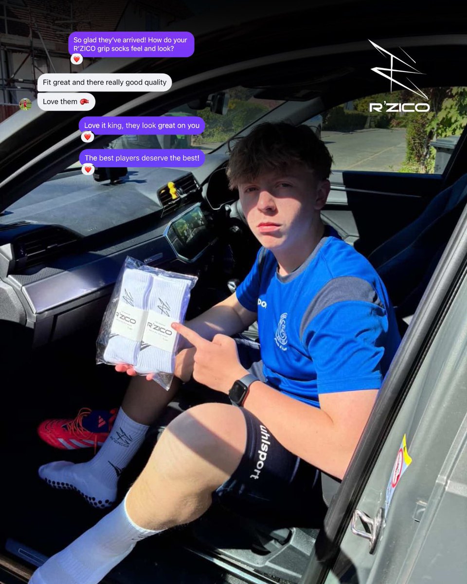 Jack Cox Chooses R’ZICO‼️🔥⚽️

The former <a href="/OfficialShots/">Aldershot Town FC</a> and <a href="/Official_STFC/">Swindon Town Football Club</a> player has made his 1st order for the ‘Premium R’ZICO Match Day Grip Socks’ and hasn’t looked back since. ⚡️

Check out our R’ZICO Grip Socks and become a R’ZICO Athlete today🔥⚽️