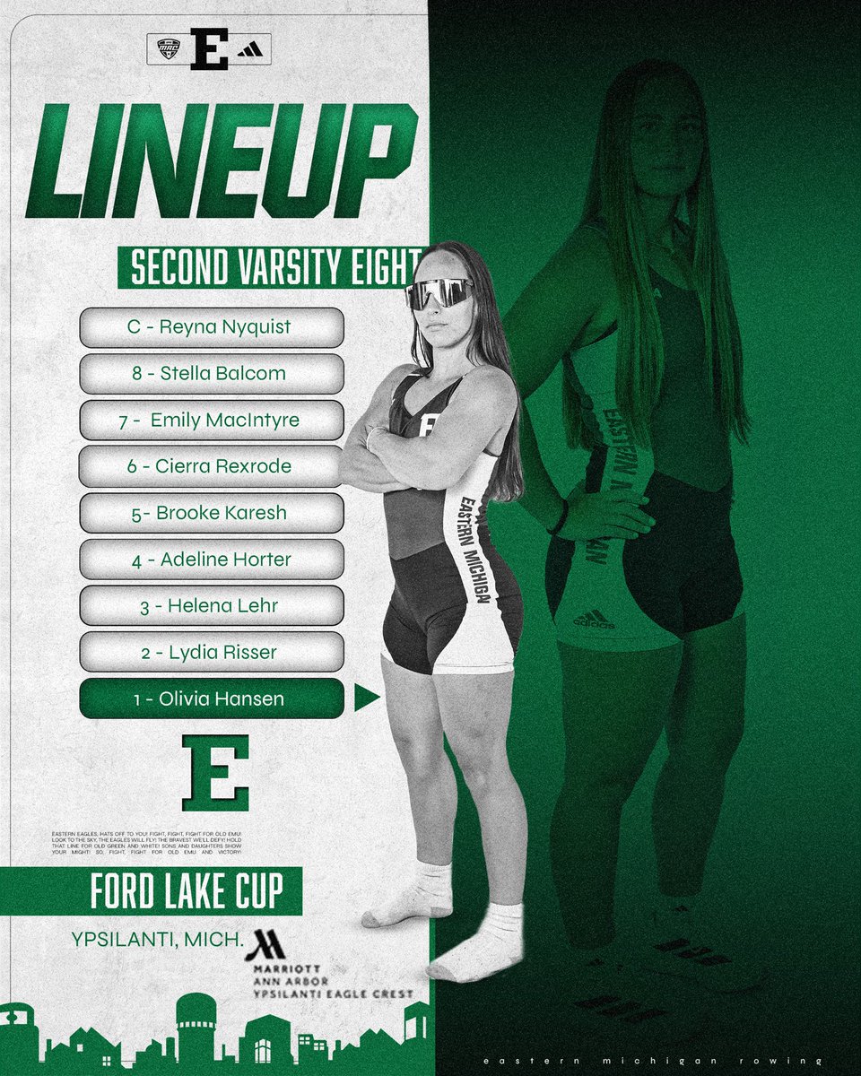 EMURowing's tweet photo. Our eights! 😎 https://t.co/gaAqXBHgAJ