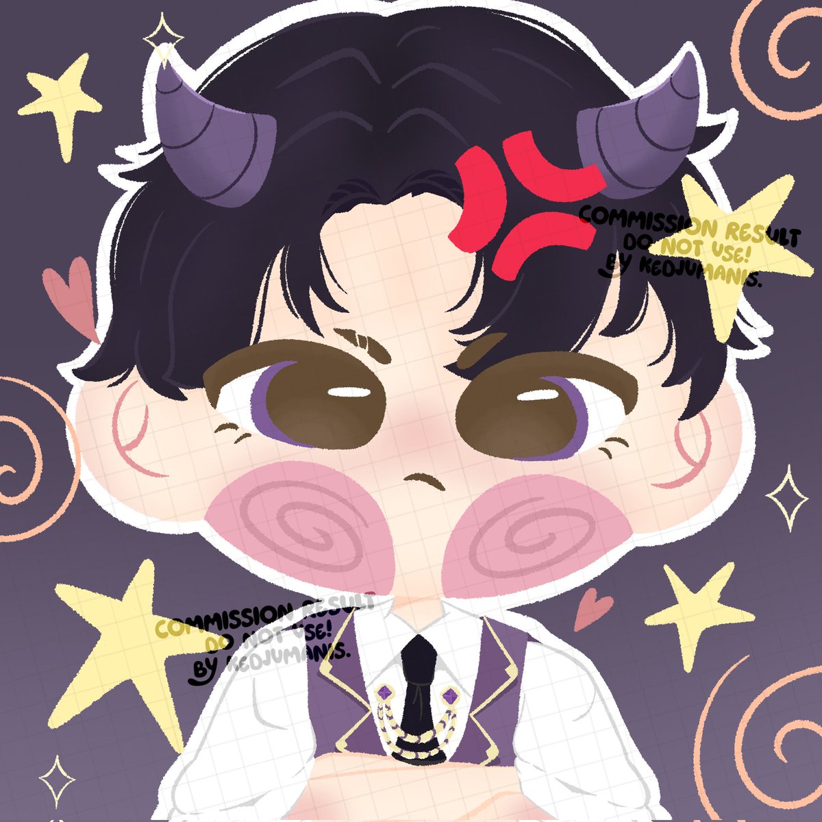 AdornedByHara's tweet photo. Commision Result for @/screwpies thankyou sm for commissioning me!! :3 lots lots love 💖

high cortisol vs low cortisol 🐈✨
btw komis masih open, sisa 1 antrian sajahh 😋🤏🏻

#AdornedByHara #artidn #commisionwork #artmoots #chibiart https://t.co/i5xsPTPhAI