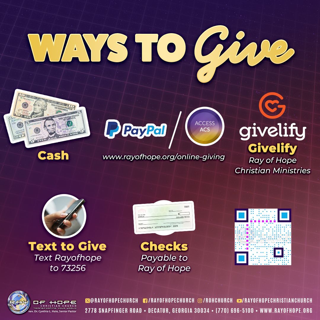 Ray of Hope Christian Church tweet media