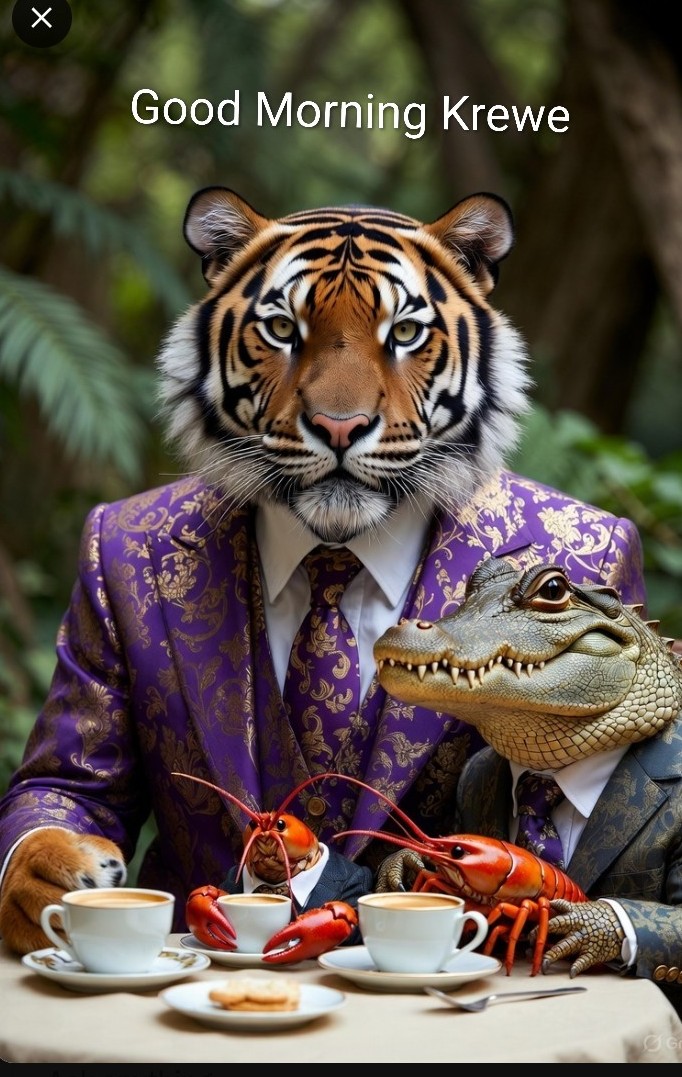 LibertyTree8555's tweet image. Louisiana Roll Call @fletch_forTRUMP @GodsLilRebel  @TheKrossSays  Good Morning Krewe