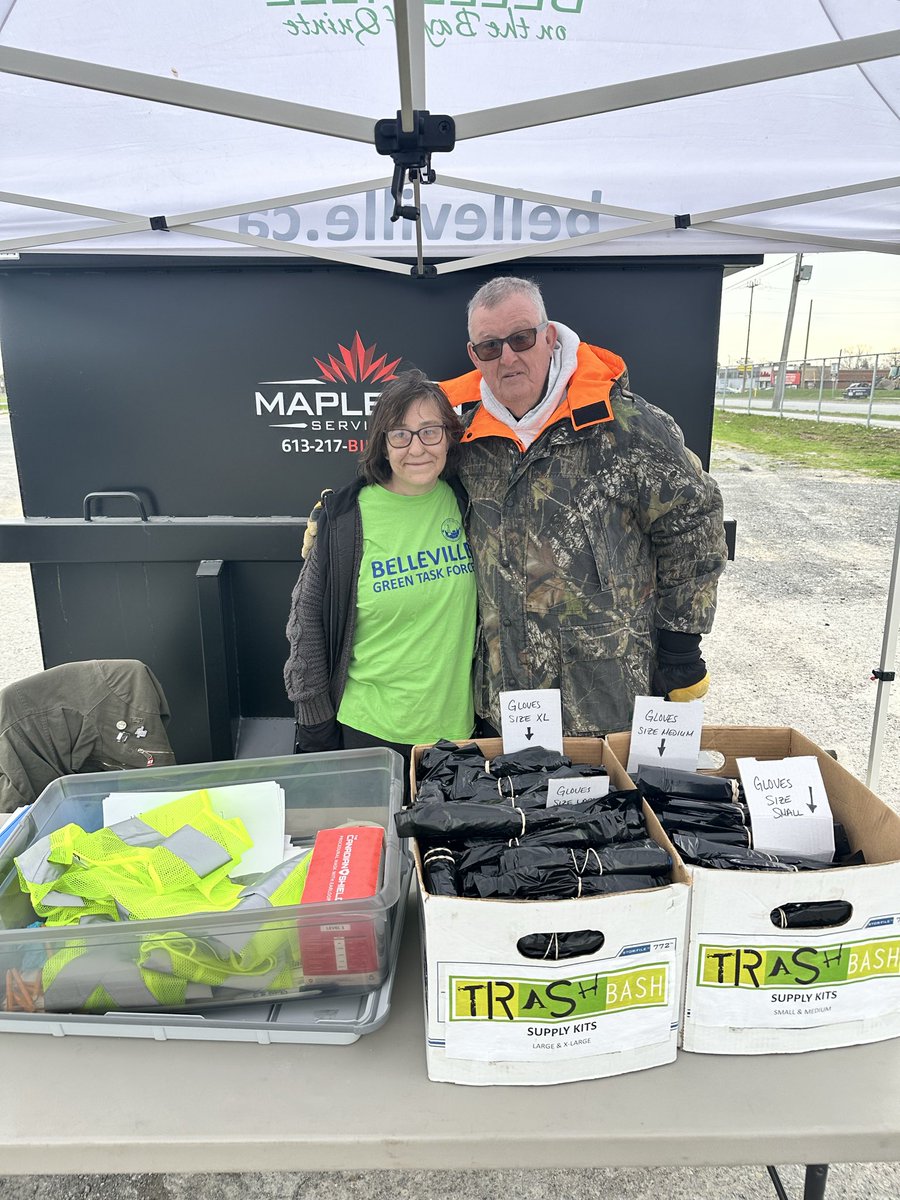 SeanKelly97's tweet photo. @BellevilleON #trashbash  - major spring cleanup for region!   Thanks to all the volunteers who’re making this possible!  Much appreciated!    🌎. #greentaskforce https://t.co/MZSXC6HF8n