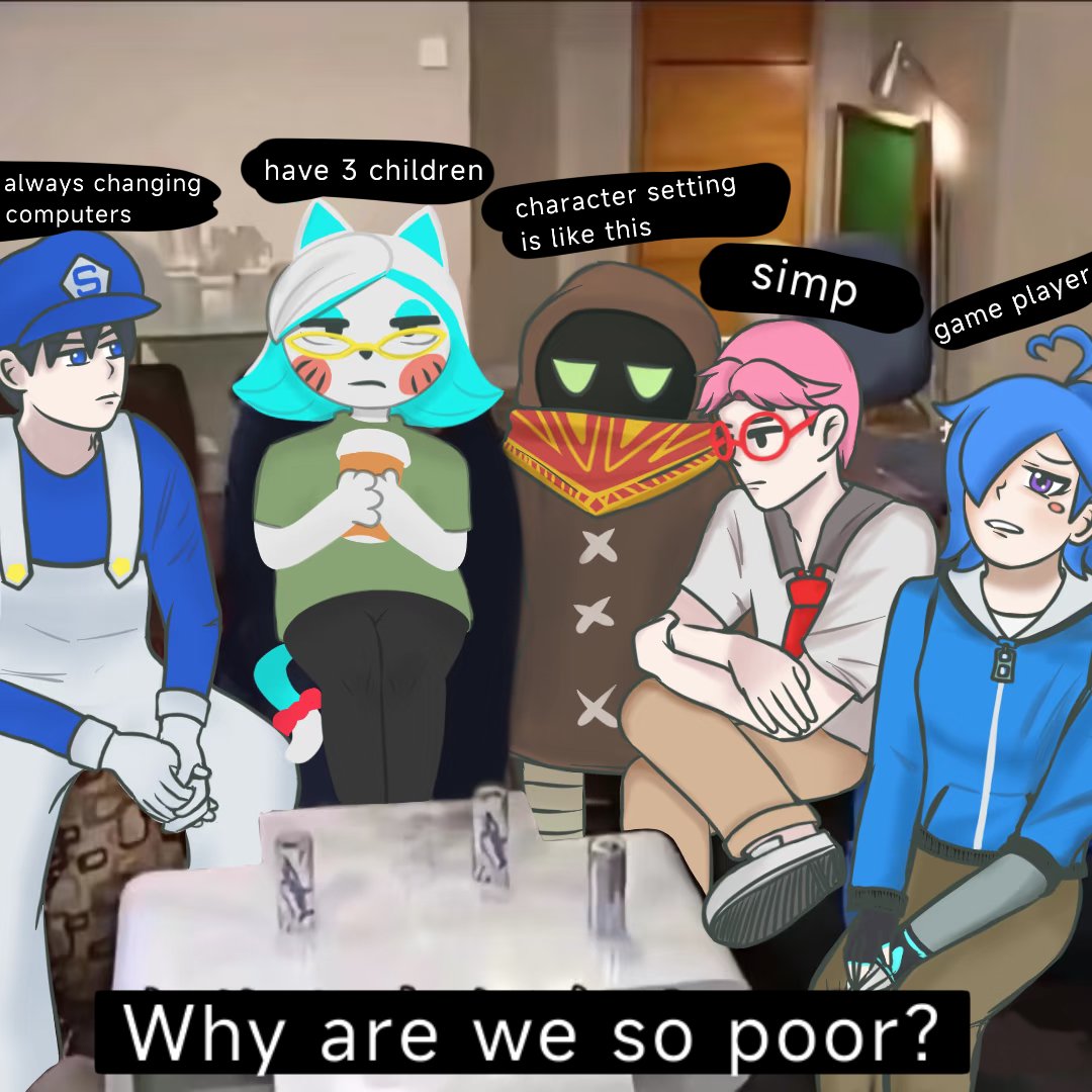 Why are we so poor?
#smg4fanart