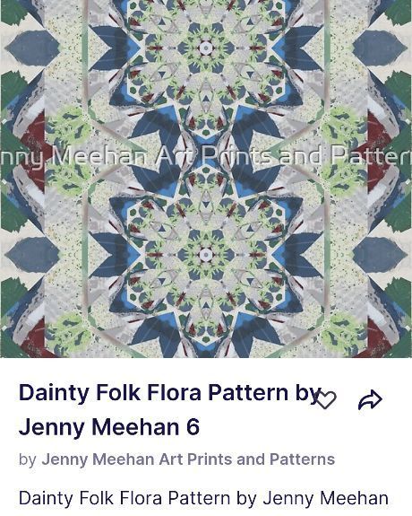 jennymeehanart's tweet photo. Dainty Folk Flora Pattern by Jenny Meehan 6 by Jenny Meehan Art Prints and Patterns | Redbubble https://t.co/qXqDWGsvDa
#surfacepatterndesign #surfacedesign #surface #surfacepatterndesigner #surfacepattern #surfacedesigner #surfacepatterncommunity #surfacepatterns #art #artist https://t.co/lxb5hsqw7M
