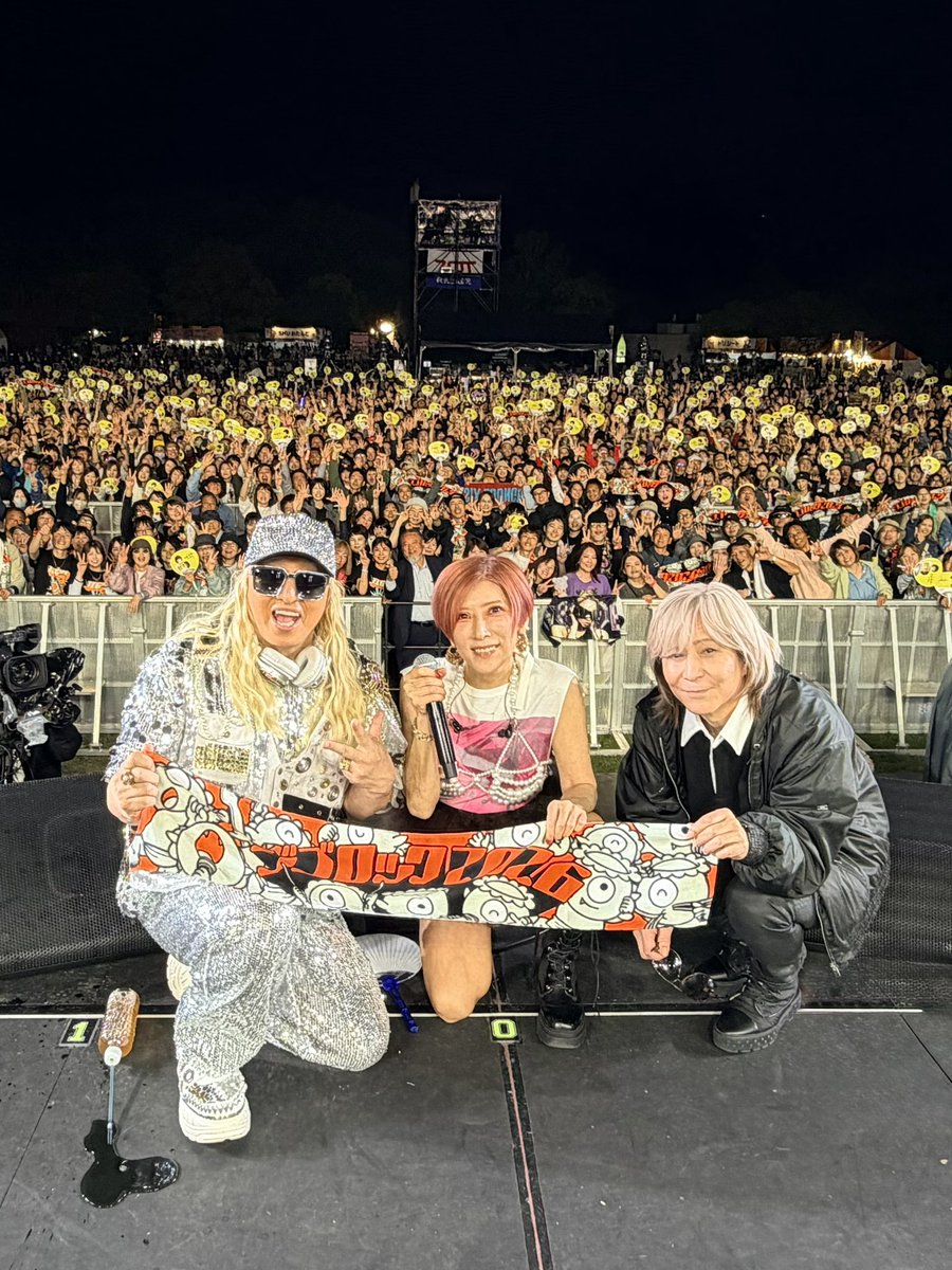 ジゴロック2026 DAY 1 ありがとうございます！！ YU-KI & DJ KOOの