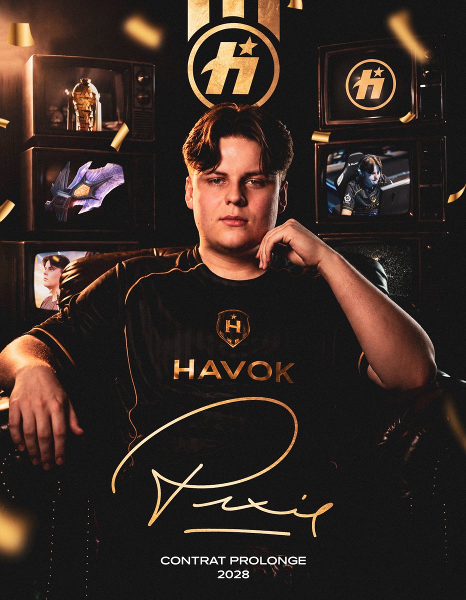 HvKGGs's tweet image. Il a rejoint HavoK il y a 485 jours…
et il en passera au moins 615 de plus 😈

Notre GOAT @pixiefnbr prolonge jusqu’en 2028 🐐 #HVKWIN