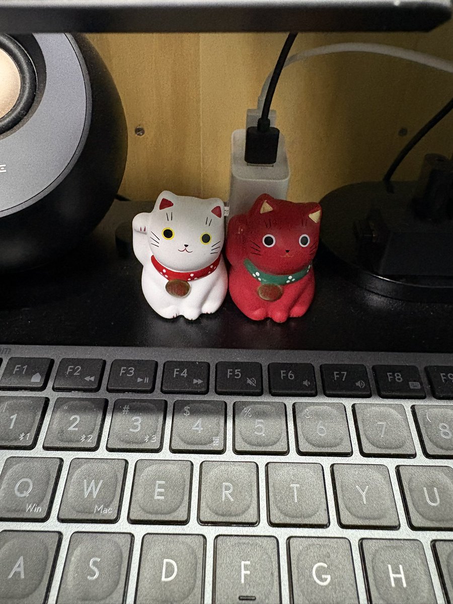 aster_0928's tweet photo. デスク上のマスコット
神田明神の御利益がありますように https://t.co/shu6lyzaYv
