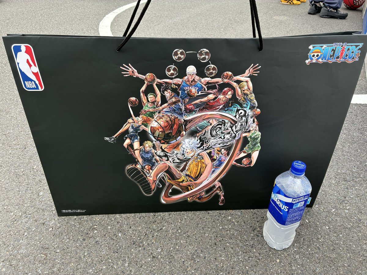 注意喚起】 明日、NBA HOUSE JAPAN 会場にて、 ONE PIECE × NBAコラボ 