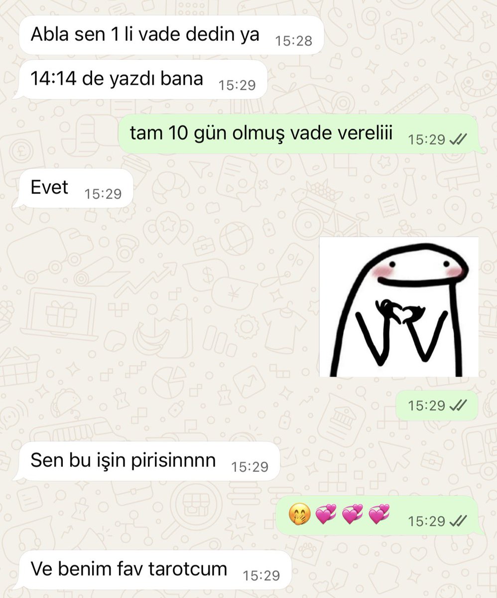 1li vade demişiz tam 10 gün sonra adım almış✍🏽✍🏽
