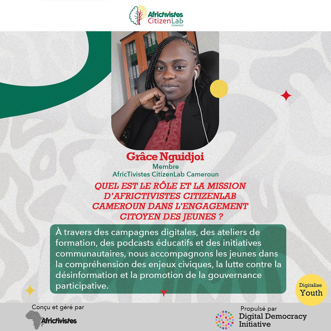 AfricTivistes Citizen Lab Cameroun tweet media