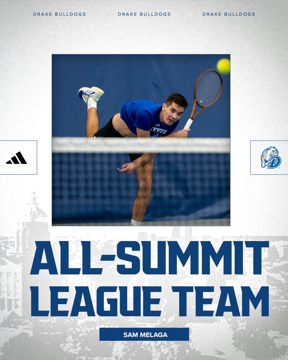 𝐀𝐋𝐋-𝐋𝐄𝐀𝐆𝐔𝐄

Sam Melaga earned all-league honors after going 14-2 in singles this Spring.

#DSMHometownTeam