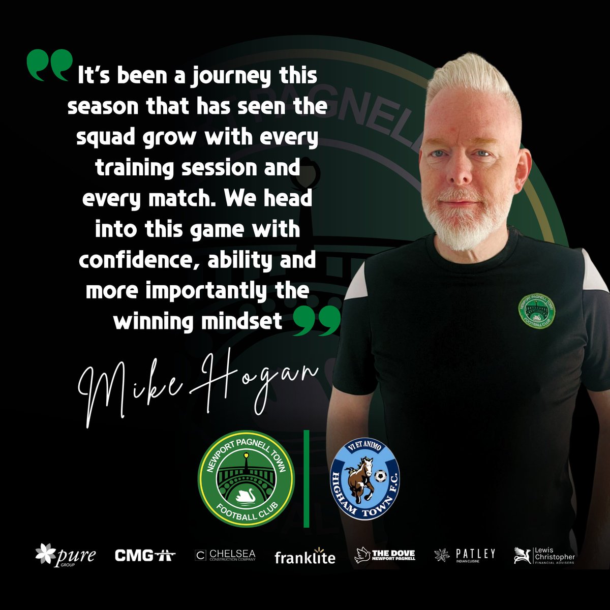 nptfcWomen's tweet image. Mike Hogan, Womens Dev Team Assistant Manager ahead of their home clash against Higham Town Ladies tomorrow.

#WomensFootball #NPTFC #HerGameToo #NewportPagnellTown