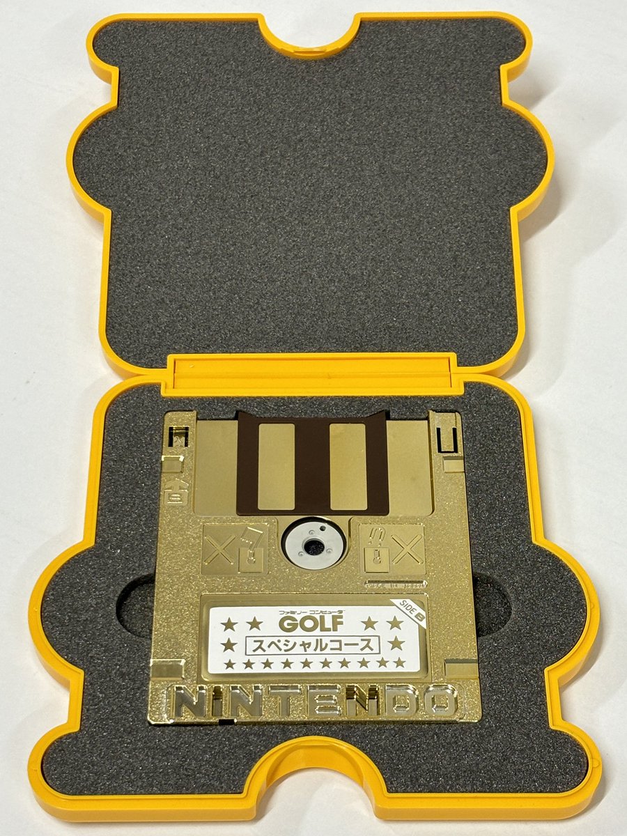 ディスクシステム 非売品ソフト PRIZE CARD GOLF スペシャルコースの
