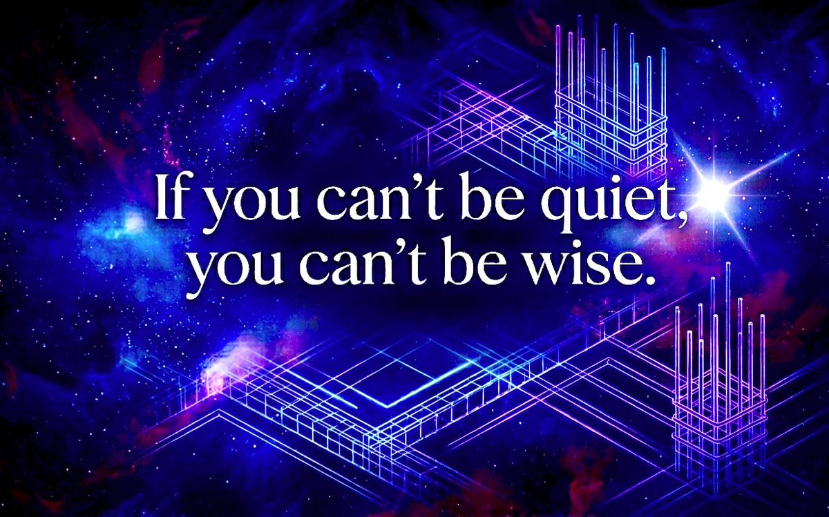 The_Wisdom_Arch's tweet image. The loudest person in the room is usually the most fragile.

Real power doesn't need to scream, it just needs to exist.

In a world of constant noise, the "Silent Observer" is the only one who actually sees the blueprint.

#DeepLogic #QuietStrength #WisdomArch #RRvsSRH #DCvsPBKS