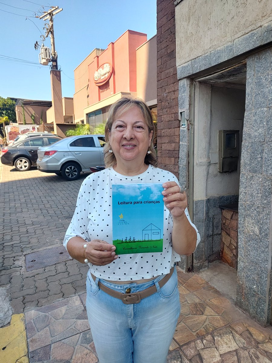 Em Ribeirão Preto, SP, Silvana adquiriu 'Leitura para crianças'. Agradeço.