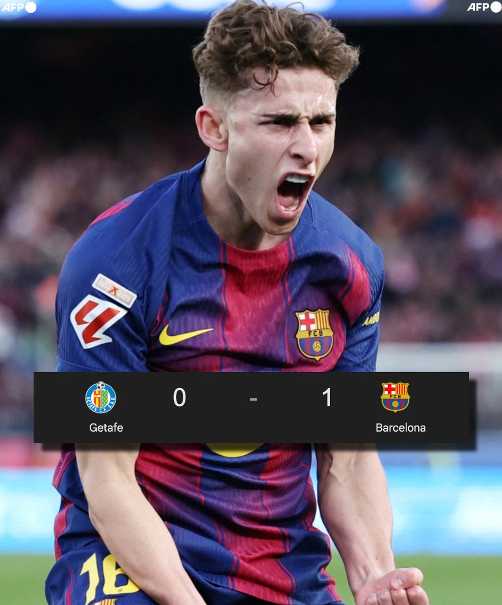 ¡¡FERMÍN!! ¡¡FERMÍN!! ¡¡FERMÍN!! ¡¡LOS CULÉS SE PUSIERON EN VENTAJA ANTES DEL DESCANSO!! ¡¡EL EQUIPO DE FLICK YA LO ESTÁ GANANDO!! ¡¡GETAFE 0-1 FC BARCELONA!!