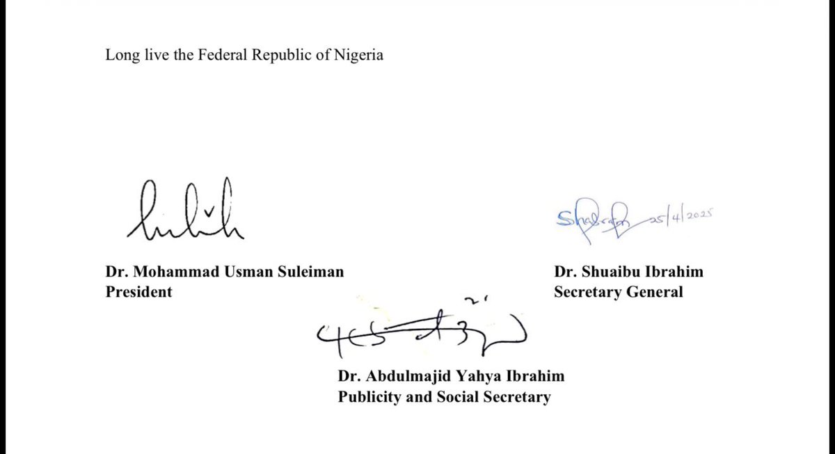 Dr Mohammad Usman Suleiman tweet media