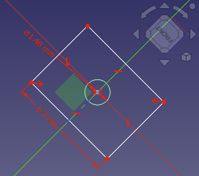 FreeCADNews's tweet image. #FreeCAD #feature in the pipeline:
Nice UI/UX tweak by first time contributor (!) 'vovodroid' that would automagically flip dimension labels adapting  text as it's being rotated
Before    |     After
github.com/FreeCAD/FreeCA…