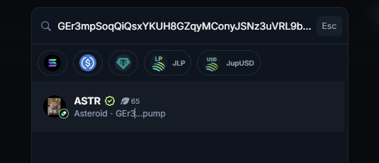 First Asteroid tweet media