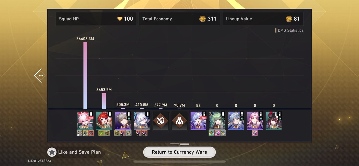 ssourew's tweet image. WC 40 currency wars #cleared without expert advisor tingyun 😘