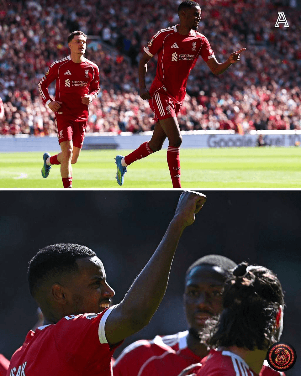 FootballGoalFC's tweet image. 🚨 𝗕𝗥𝗘𝗔𝗞𝗜𝗡𝗚 

Isak scores his first goal back from injury, giving Liverpool the lead against Crystal Palace at Anfield! 

✅ Isak's 3rd Premier League goal  
✅ Liverpool 2-0 up with Robertson's strike  

Can Isak kickstart a strong run after injuries? 

#LIVCRY #EVELIV