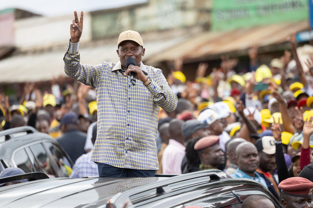 William Samoei Ruto, PhD tweet media