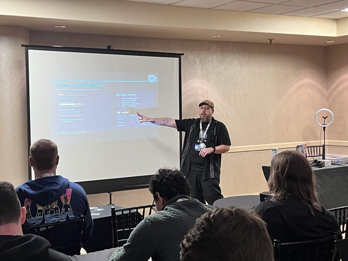 cloudvillage_dc's tweet image. Great session on the front lines of CTF ops at #CloudVillage at @BSidesCharm! 🙌

Huge thanks to Ryan Nolette for sharing the Kiro secrets used at major conferences. We hope these operational best practices help your next big deployment! 🛡️☁️

#AWS #InfoSec