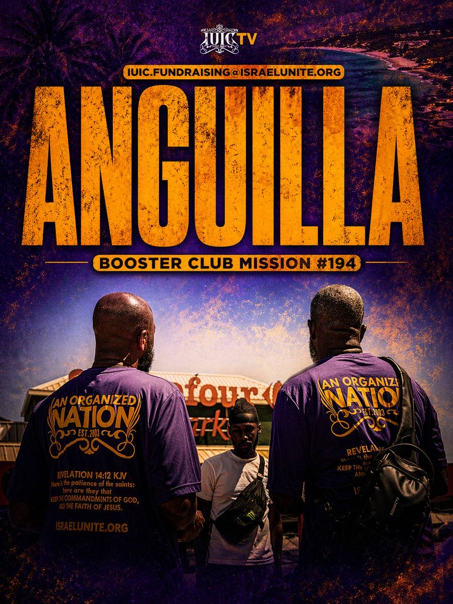 iuicanguilla's tweet image. Booster Club Mission 194 #Iuic #Anguilla #StMartin #12tribes #worldwide
