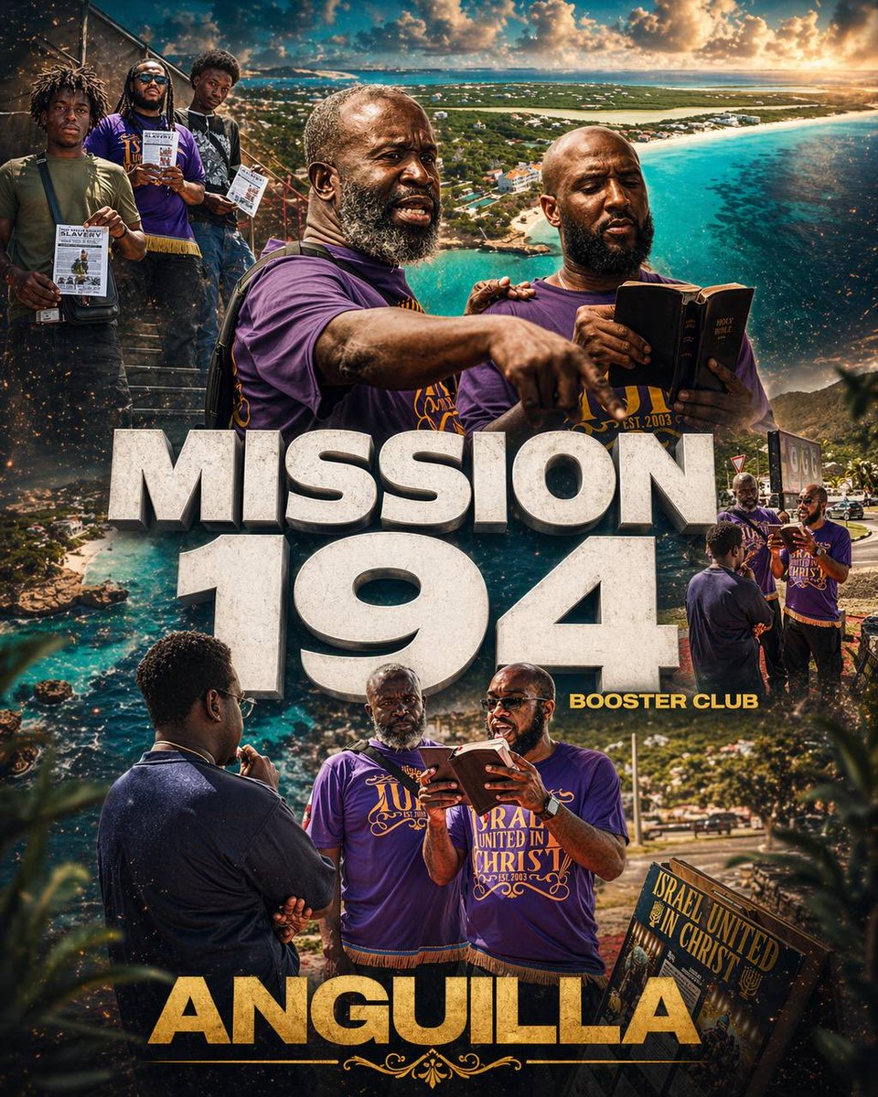 iuicanguilla's tweet image. Booster Club Mission 194 #Iuic #Anguilla #StMartin #12tribes #worldwide