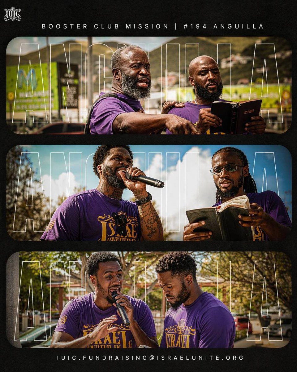iuicanguilla's tweet image. Booster Club Mission 194 #Iuic #Anguilla #StMartin #12tribes #worldwide