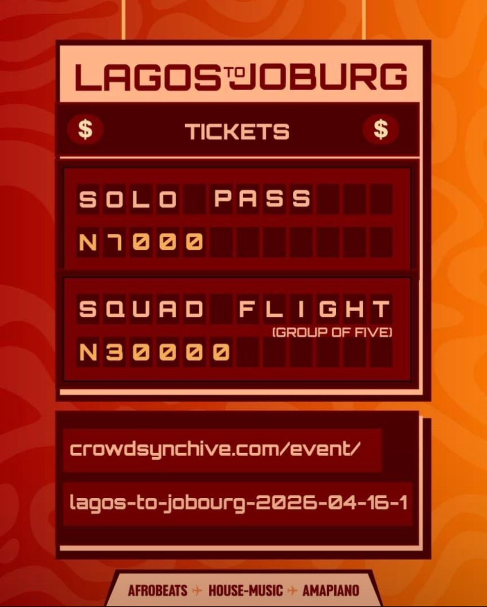 kofoistired's tweet photo. See you in Joburg on the 9th of may😍 https://t.co/0HqJhcqgXf