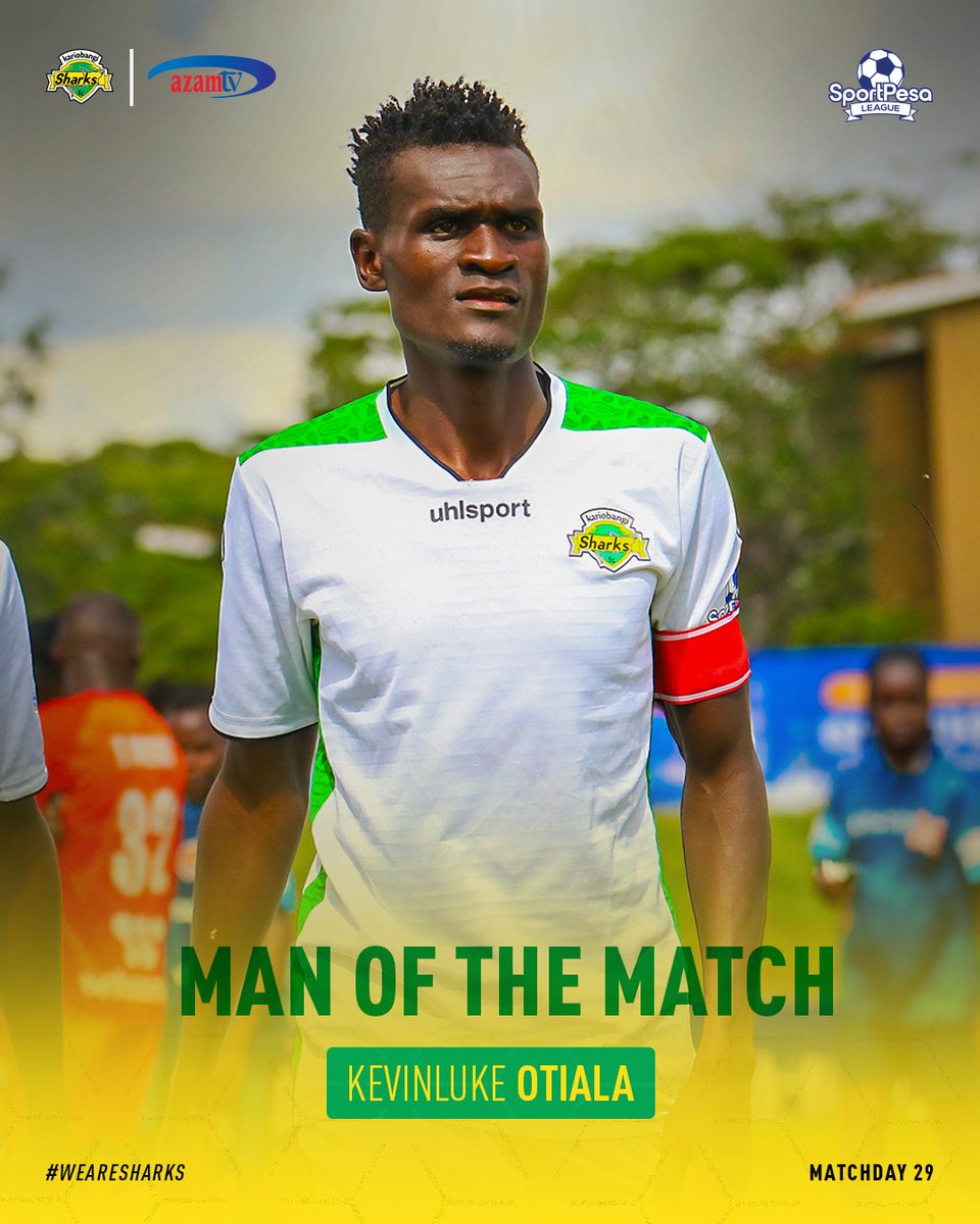 k_sharksfc's tweet photo. A proper leader’s display at the heart of the defence.

#WeAreSharks | #TwendeGame https://t.co/sGQFfOIyjJ