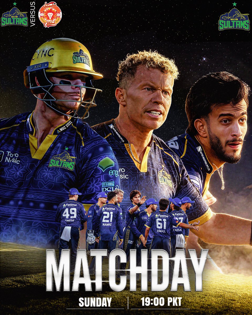 MultanSultans's tweet image. One step closer to where we want to be. 

Tomorrow. 7pm. 

#totalcricket #makeithappen