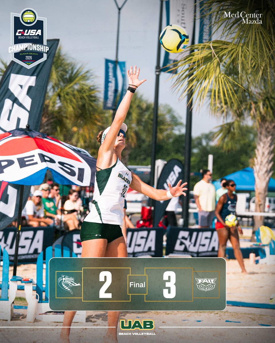UAB_BVB's tweet photo. Final from Youngsville.

Blazers wrap up the best season in program history at 26-11.

#WinAsOne https://t.co/NePUaooveF