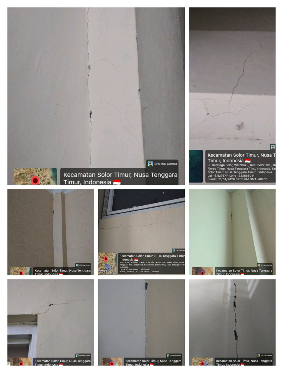 MandaFlotim's tweet photo. Kerusakan Gedung Madrasah Aliyah Negeri 2 Flores Timur Akibat Gempa yang Hingga Saat Ini Terus Terjadi.
#mandagasgerrreee #bukitperadabanlamakera #majubermutumendunia #kelasjurnalistik https://t.co/HZk5izBMWs