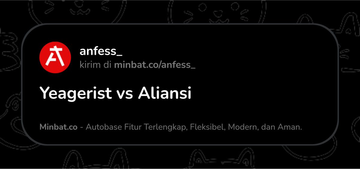 ANIME FESS tweet media