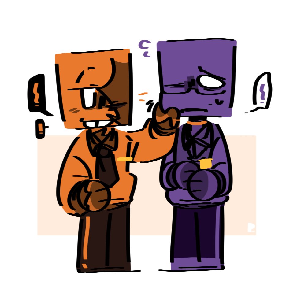 WATERabz's tweet photo. Pinch cheeks

“Smile a little, D~ Don't be all gloomy all the time~”
“But pinching my face isn't going to make me laugh, sport...”

(Reverse AU)
#dsaf #dsafdave #davemiller #dsafjack #jackkennedy #davesport #dsafau #dayshiftatfreddy https://t.co/M27aWo507m