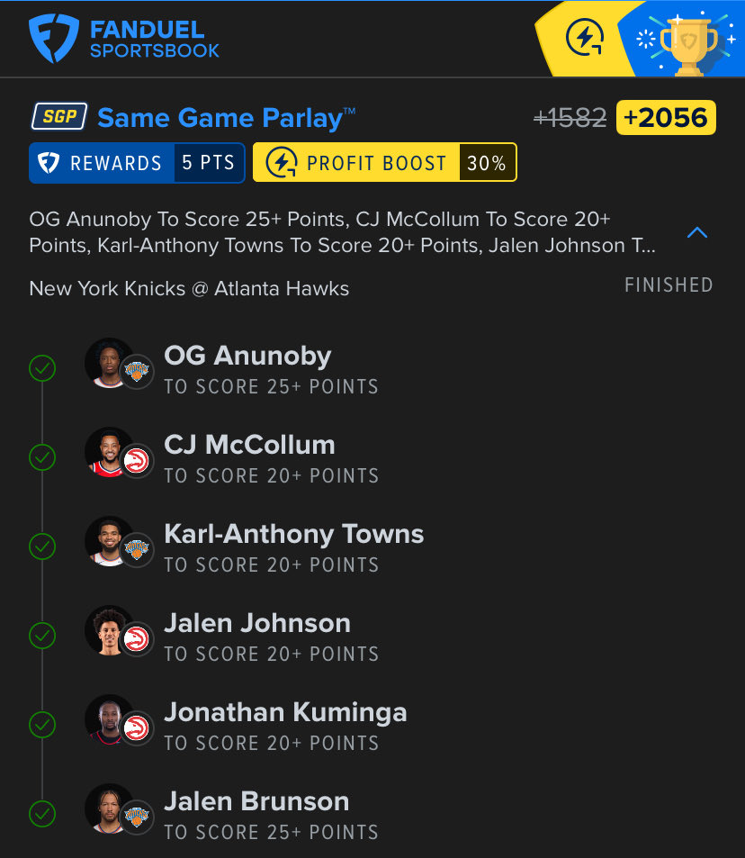 DrizKash's tweet photo. I take these meant to post them yesterday but a win is a win 🏅 #fanduel #draftkings #parlays https://t.co/GwP94KxkFk