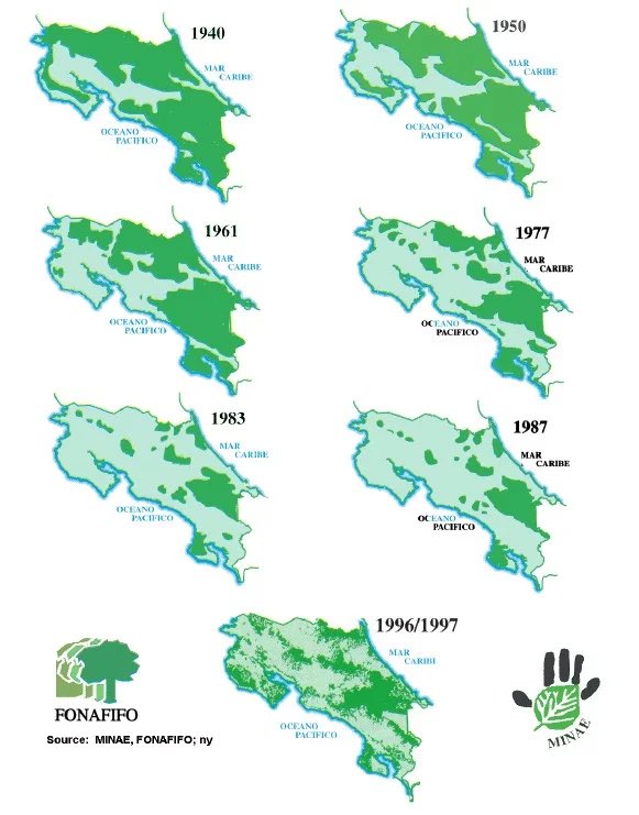 Durante años hemos rajado con esta imagen, que logramos revertir la deforestación y ponernos como ejemplo mundial con temas de ambiente.
Hoy, por puro ORGULLO POLÍTICO, la gente apoya la deforestación, la minería, la explotación de la naturaleza, porque si.