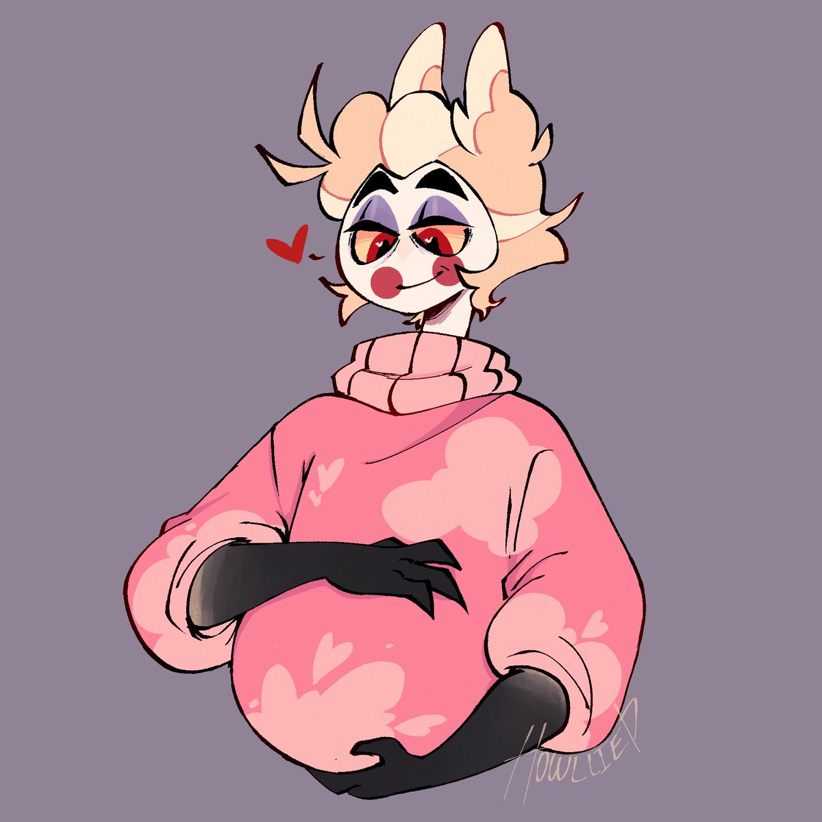 howllied's tweet photo. Preggo doecifer, anyone?

#radioapple #appleradio #HazbinHotel https://t.co/QKJjjG1l5f