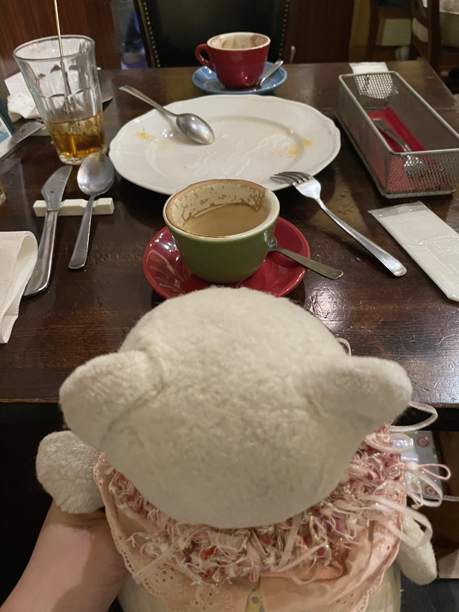 fuwamerry's tweet photo. せんしゅうの、 飼い主の だんなさまの おたんじょーびディナーは ちゃんと しゅやくの フが だいひょうで おでかけしたフイよ！
とー���ても おいしかったフイ！ https://t.co/MDPu6wfq5k
