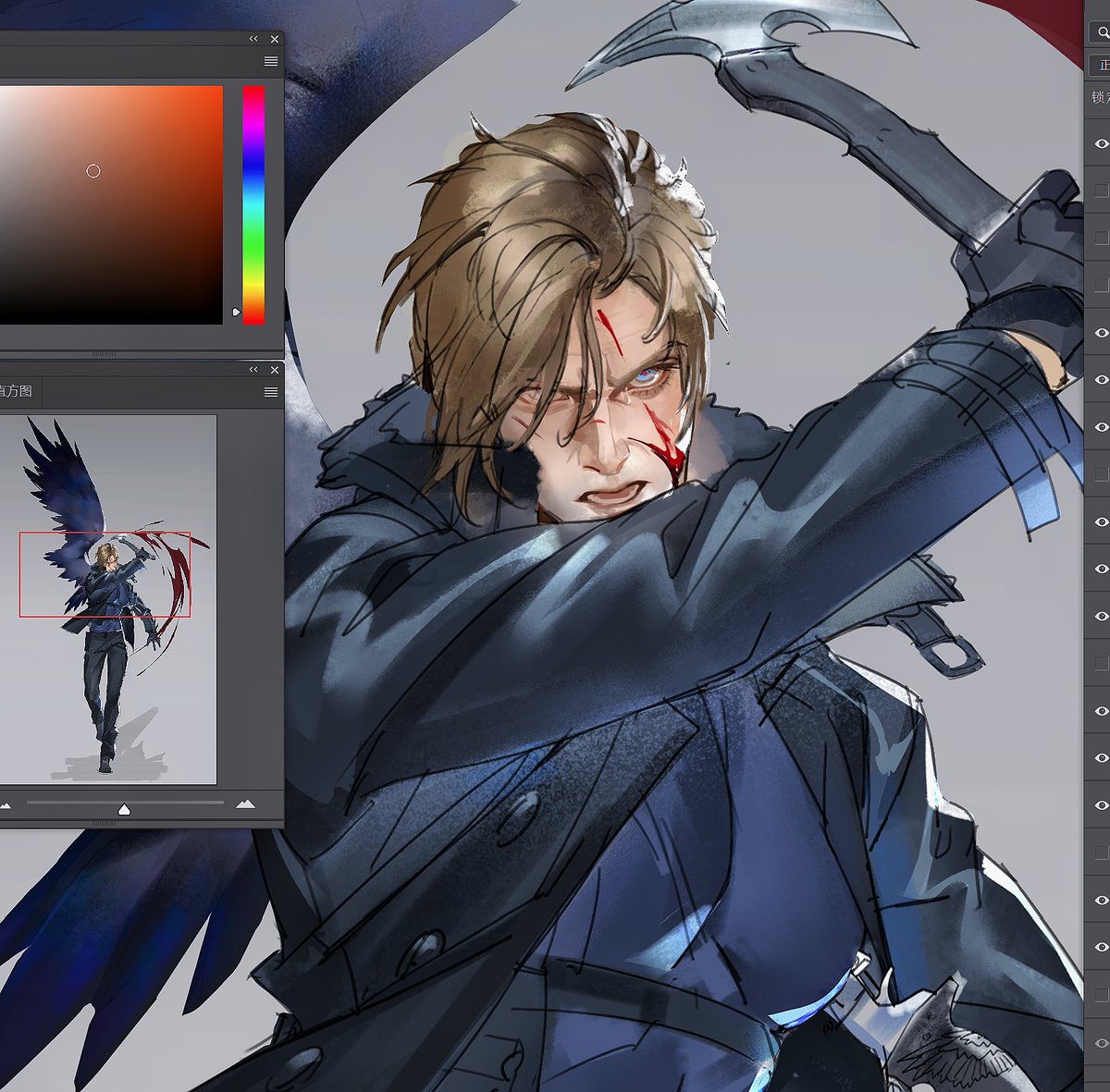 还在画，真的很需要鼓励，请多多评论留言❤️