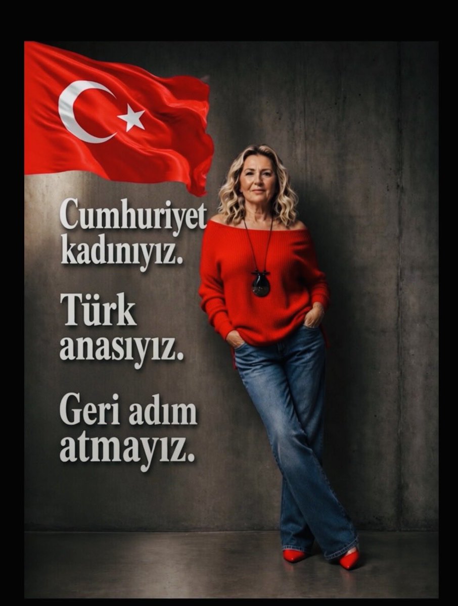 Başlıyoruz.
Cumhuriyet kadınları sahnede.
Rahatsız olan alışsın.

#CumhuriyetKadınları