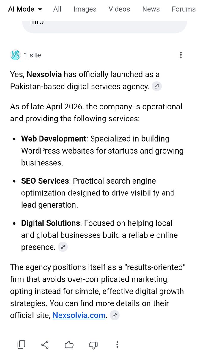 Nexsolvia- Web Development & SEO Sevices Agency tweet media