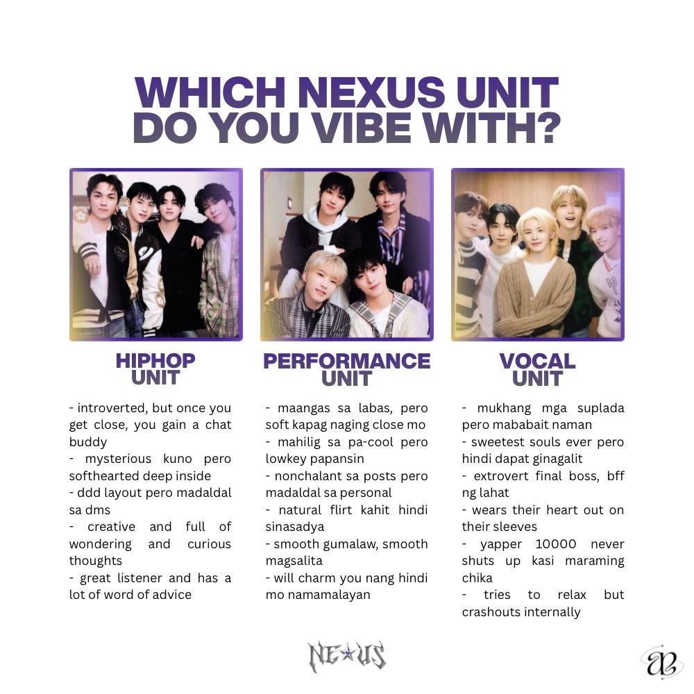 ᅠ
ᅠ

📢  𝐈𝐍𝐓𝐄𝐑𝐀𝐂𝐓  𝐖𝐈𝐓𝐇  𝐔𝐒,  𝐍𝐄𝐗𝐈𝐀𝐍𝐒 .ᐟ

★    Drop   your  @   and  we’ll   tell  you 
        which  𝐍𝐄𝐗𝐔𝐒  unit  you  vibe with  !

ᅠ
ᅠ