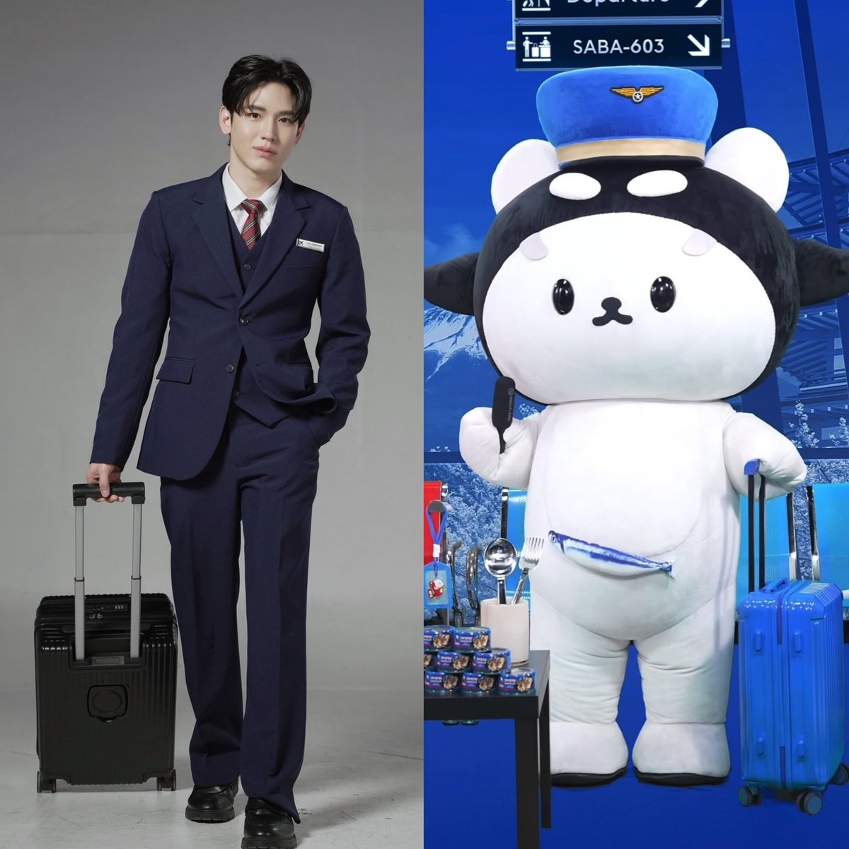 shinhyobin's tweet image. มีทักผิดกันบ้างอ่ะ 
คนไหนพ่อพ่อ                       คนไหนยัยซัง
#Newwiee                        #POLCASAN