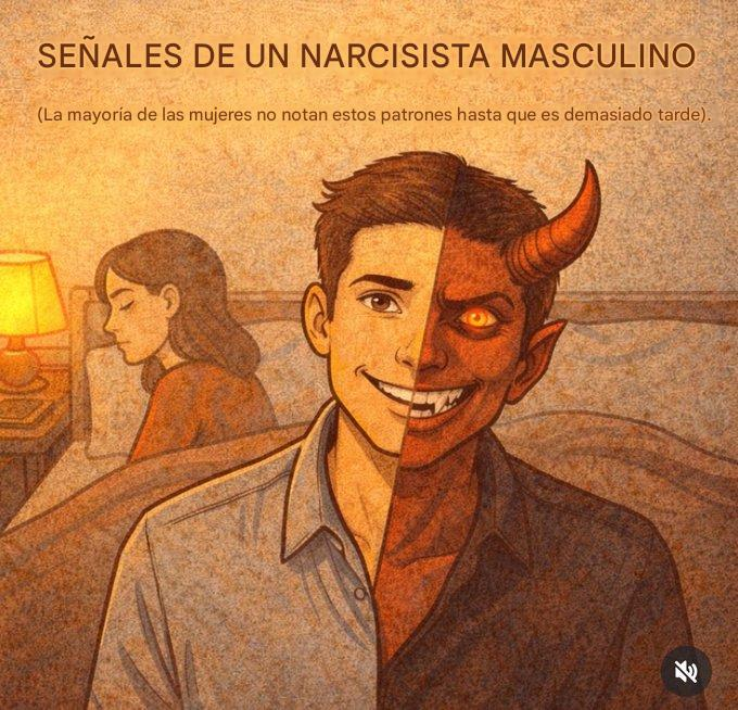 Hombrelmparable's tweet photo. SEÑALES DE UN NARCISISTA MASCULINO:
 
(La mayoría de las mujeres no notan estos patrones hasta que es demasiado tarde)  

Hilo 🧵 https://t.co/HRqEVeR7qD
