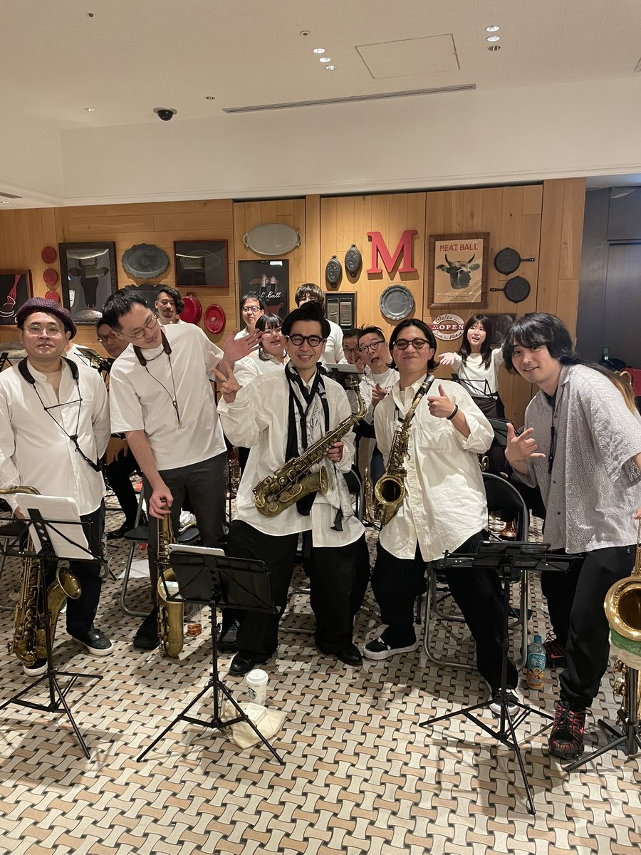 ho_hika's tweet photo. 楽しかったー！！🎷
#日比谷VCJO https://t.co/OfVIntgYJ6