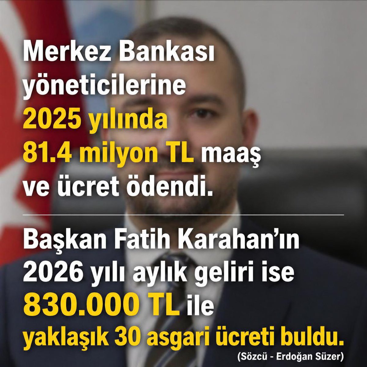 Halk enflasyonla mücadele ederken,
mikrofon karşısında enflasyon rakamlarının nasıl değerlendirildiği de dikkat çekiyor doğrusu..

830 bin TL maaşın etkisi mi, takdir sizin.

#KorkmaSandıktanKaçma